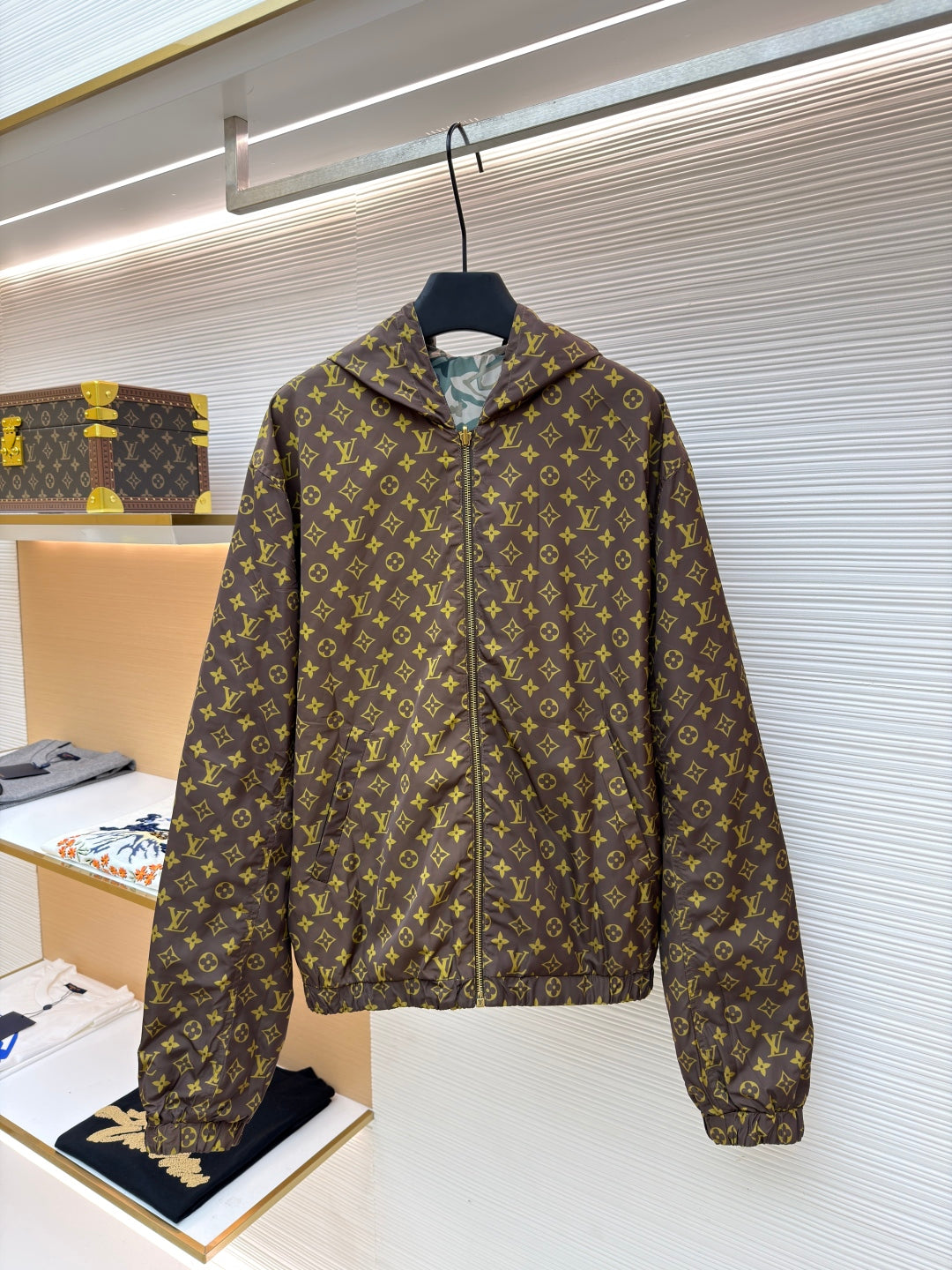 LOUIS VUITTON LV 25S HOODED JACKET 0159
