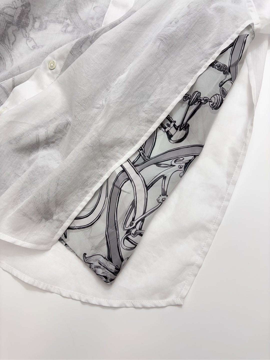 HERMES 25S LONG-SLEEVE SHIRT 388