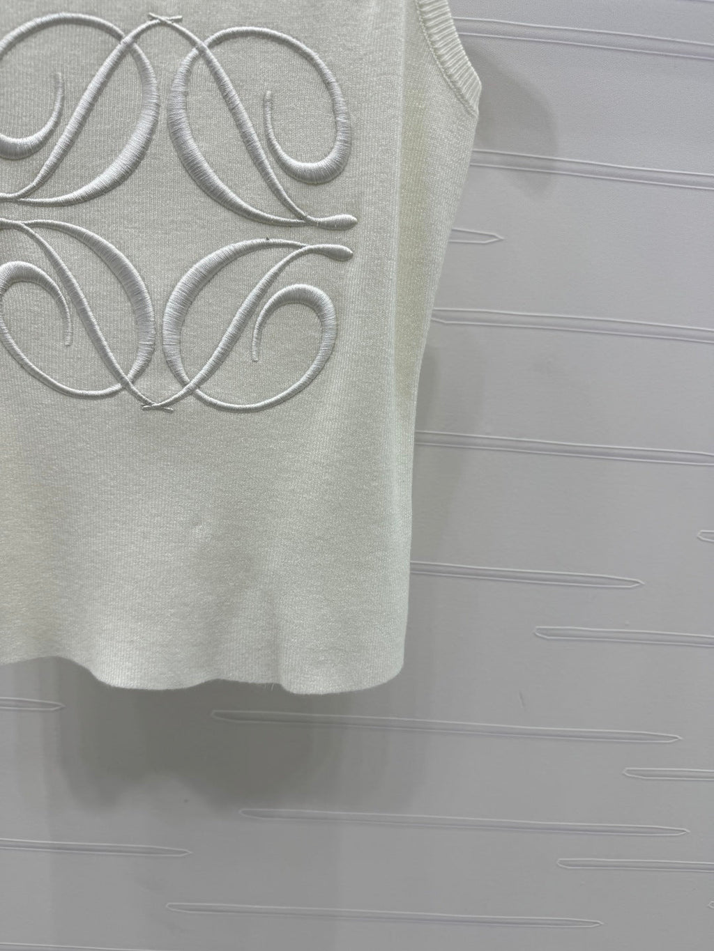 Loewe 25 Tank Top Wool with Tencel 232629