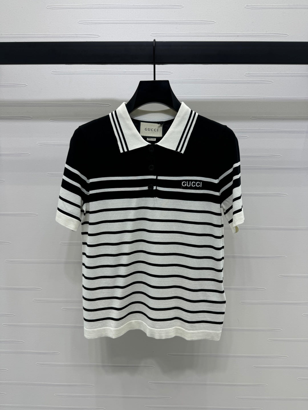 GUCCI Gucci 25 Polo T-Shirt Tencel with Wool 233492