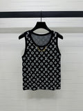 LOUIS VUITTON LV 25 Monogram Jacquard Tank Top