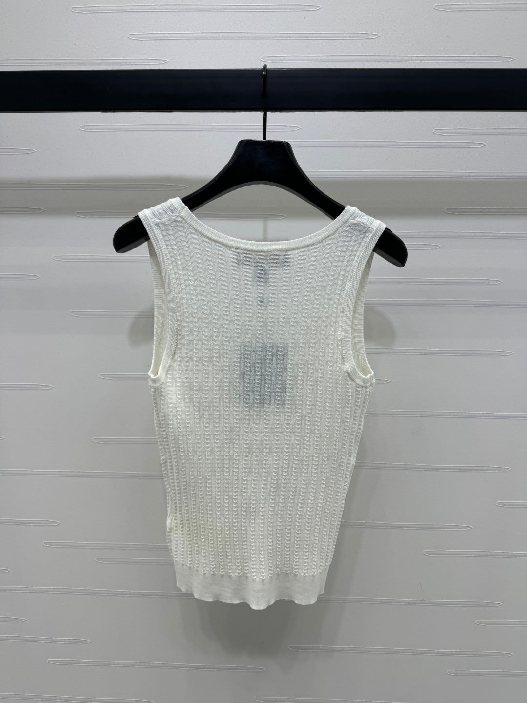 LOUIS VUITTON LV 25S EMBROIDERED KNIT TANK TOP 264272