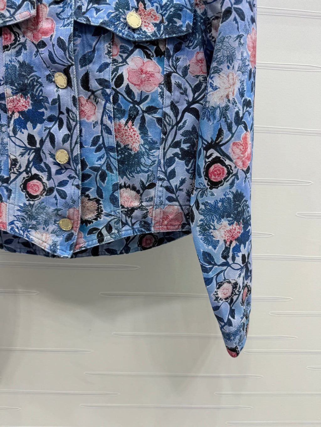 LOUIS VUITTON LV 25S PRINTED DENIM JACKET 264199