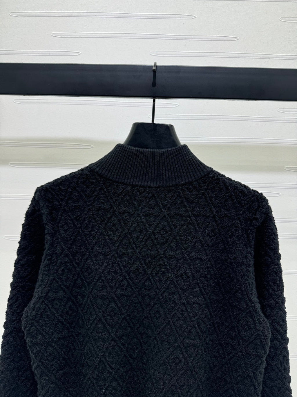 LOUIS VUITTON LV ZIP-UP LONG-SLEEVE KNIT CARDIGAN 274961
