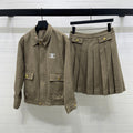 CELINE 26S TOP AND SKIRT SET STYLE 87