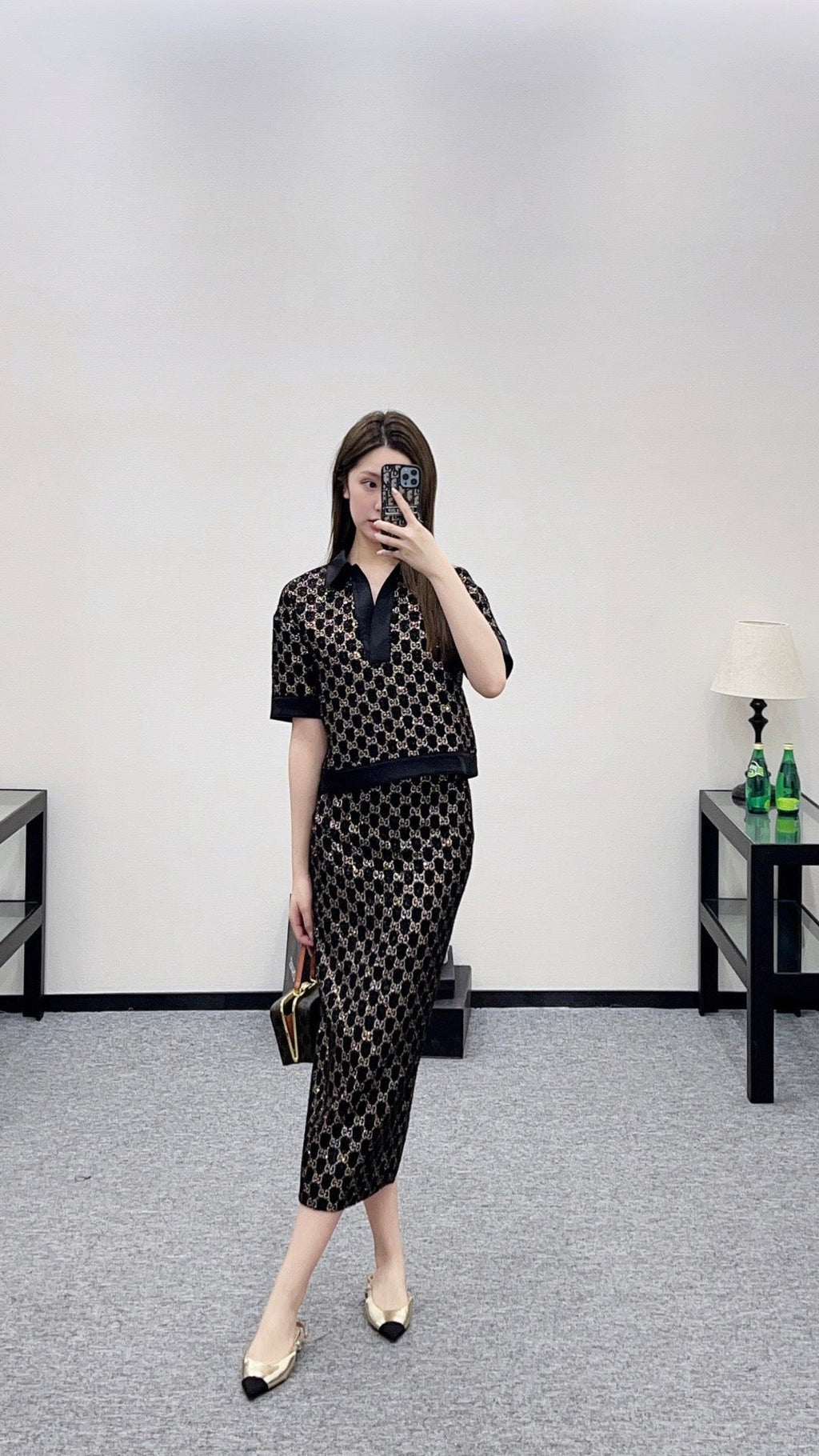 GUCCI MIDI SKIRT STYLE 3