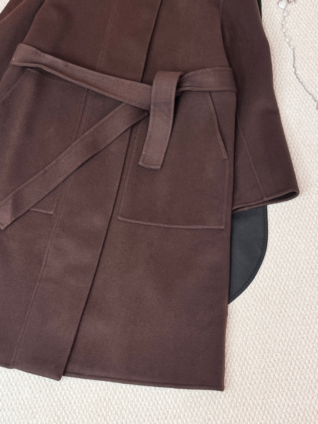 HERMES 25S REVERSIBLE LONG CASERE COAT 237