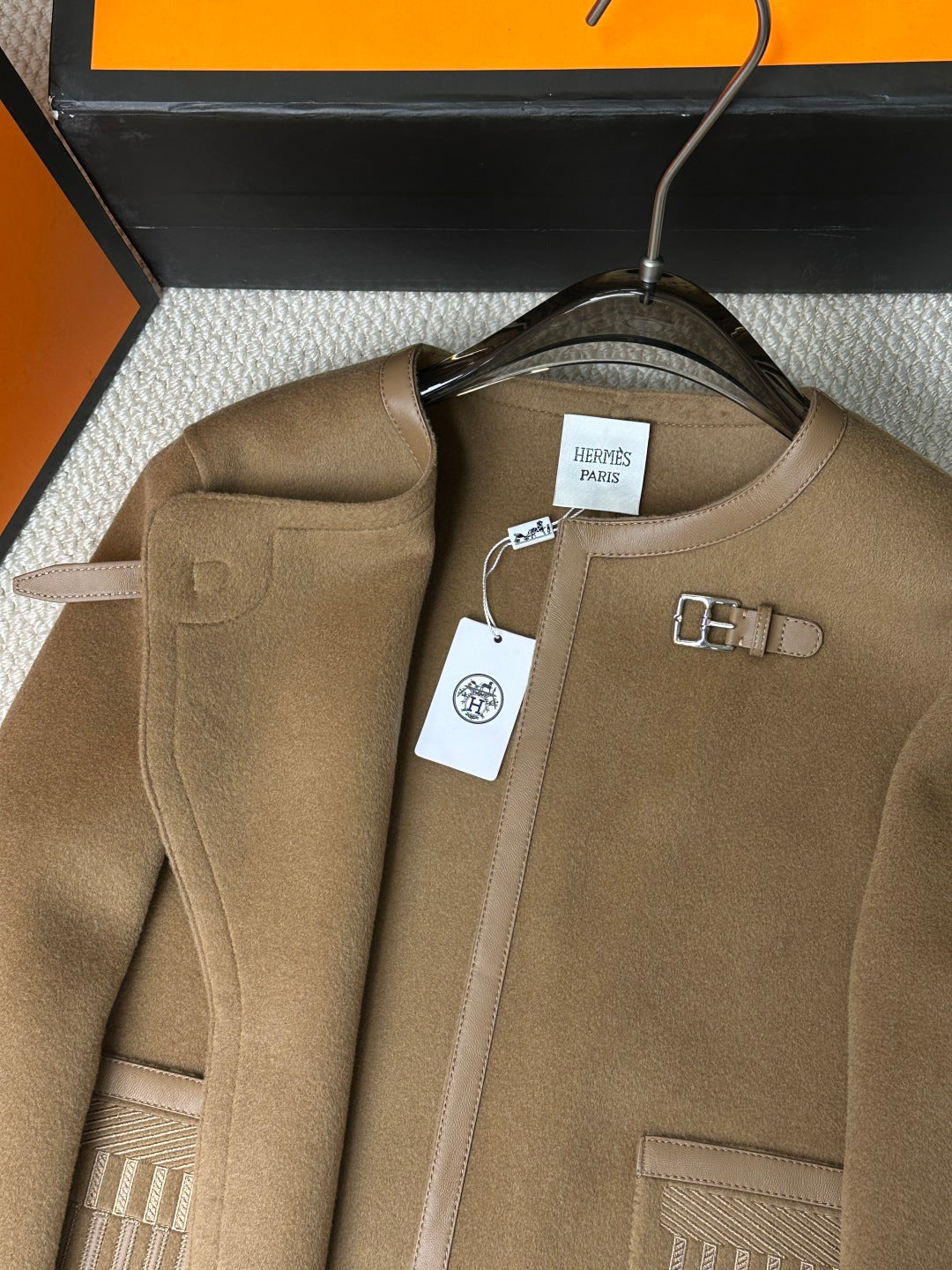 HERMES 25S CASERE COAT 215