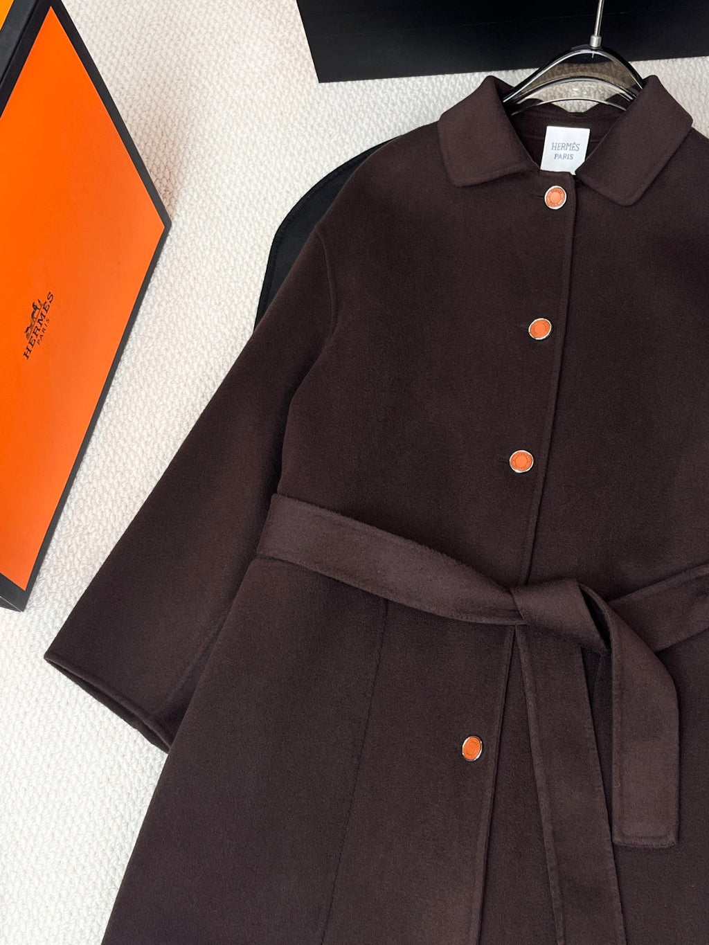 HERMES 25S CASERE COAT 212