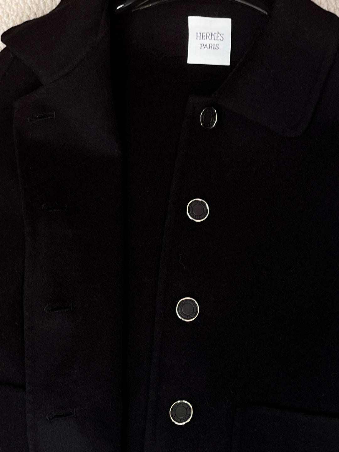 HERMES 25S SHORT CASERE COAT 211