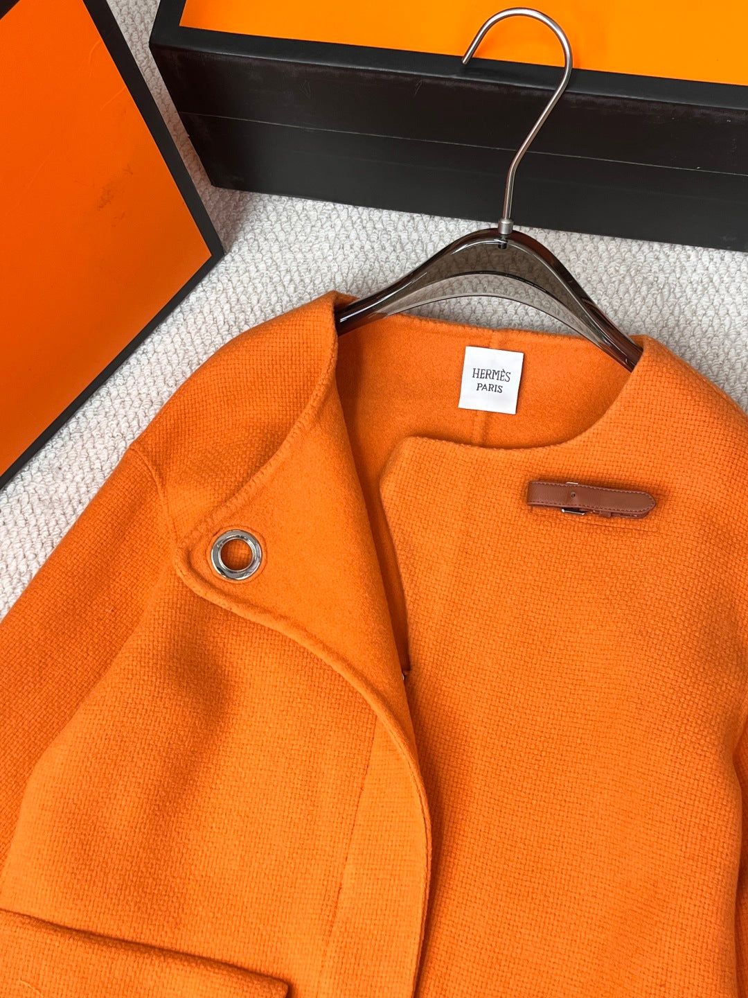 HERMES 25S CASERE COAT 198