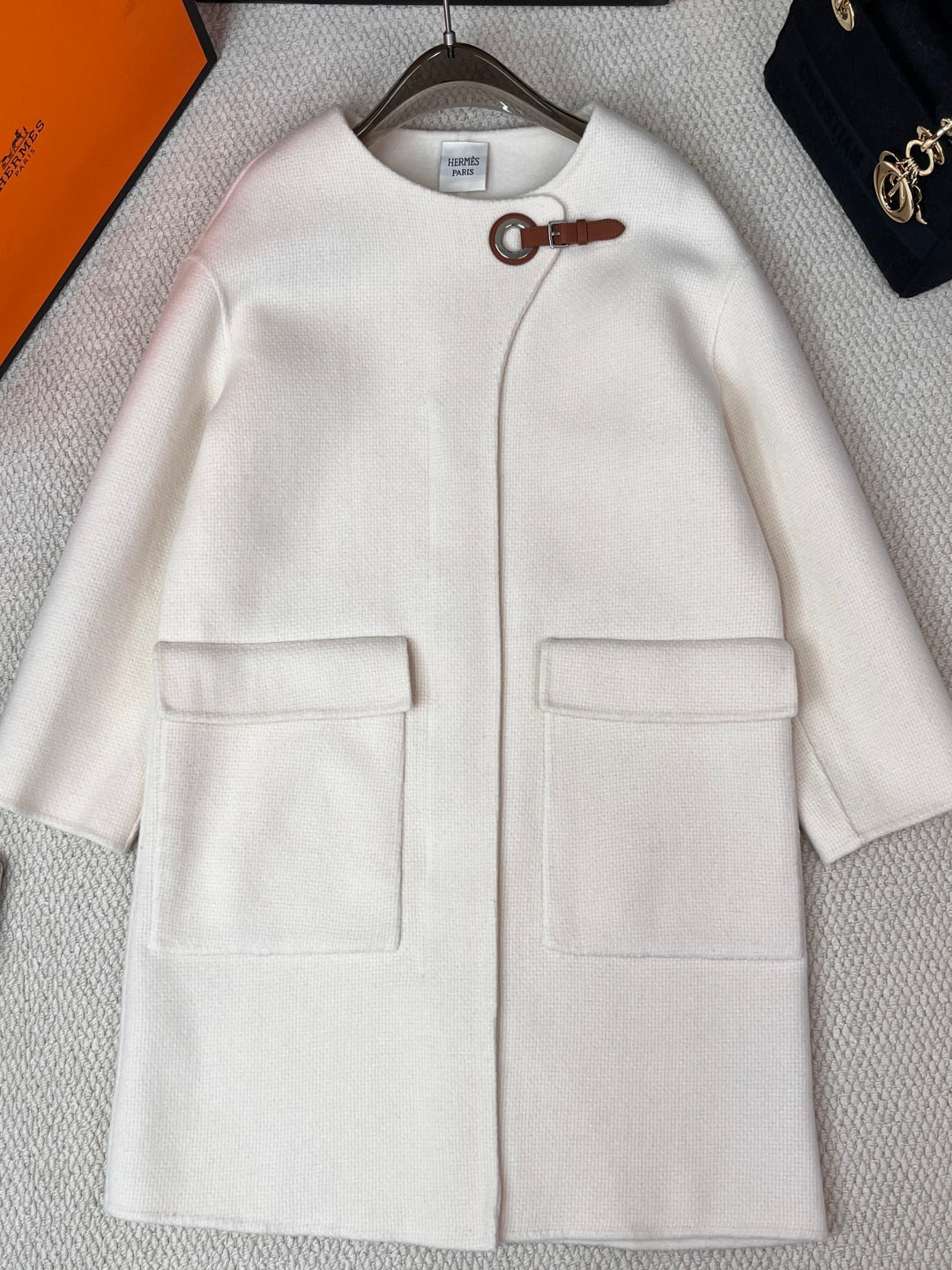 HERMES 25S CASERE COAT 197