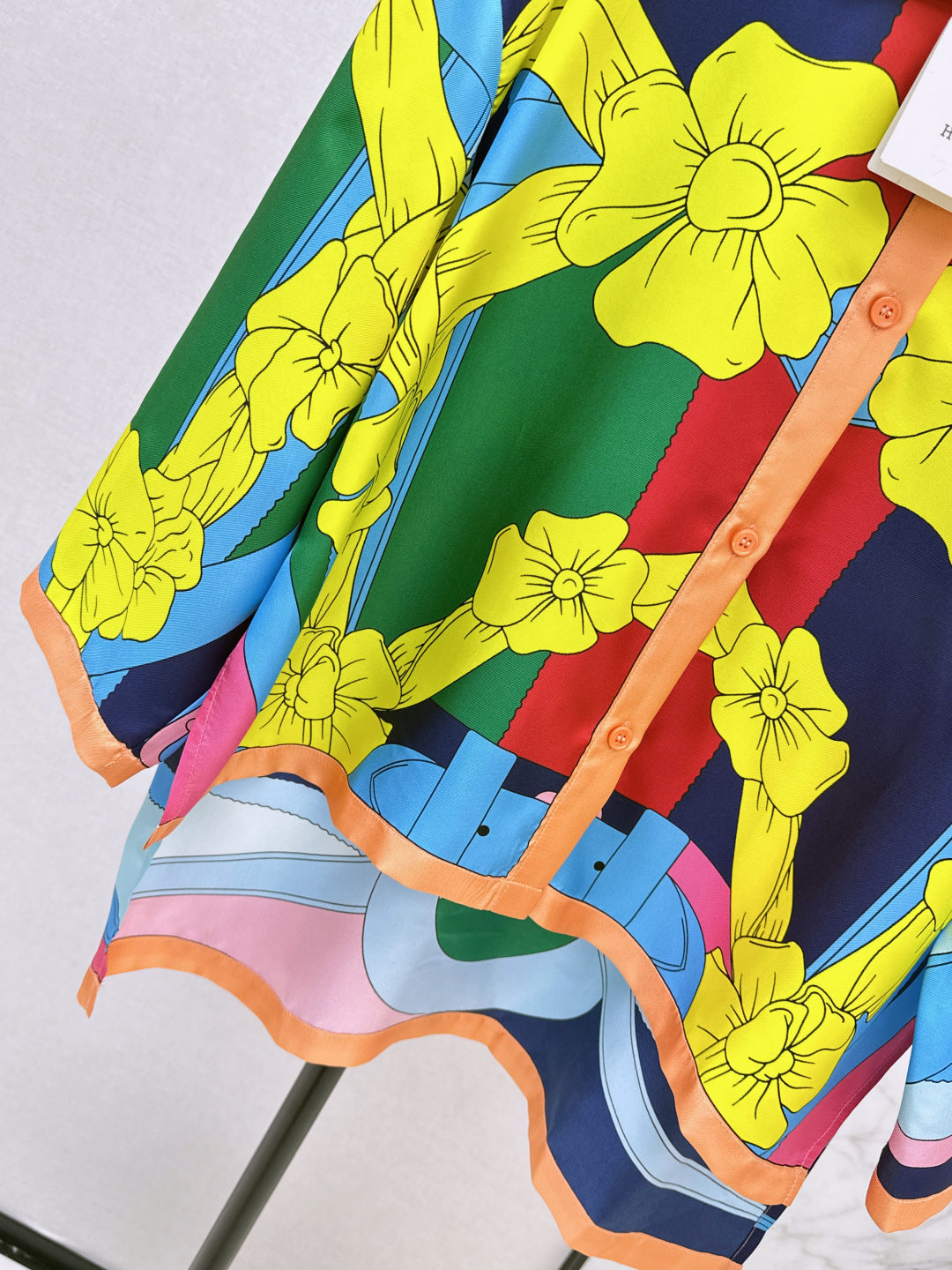 HERMES HERMES 25S SILK SHIRT 330