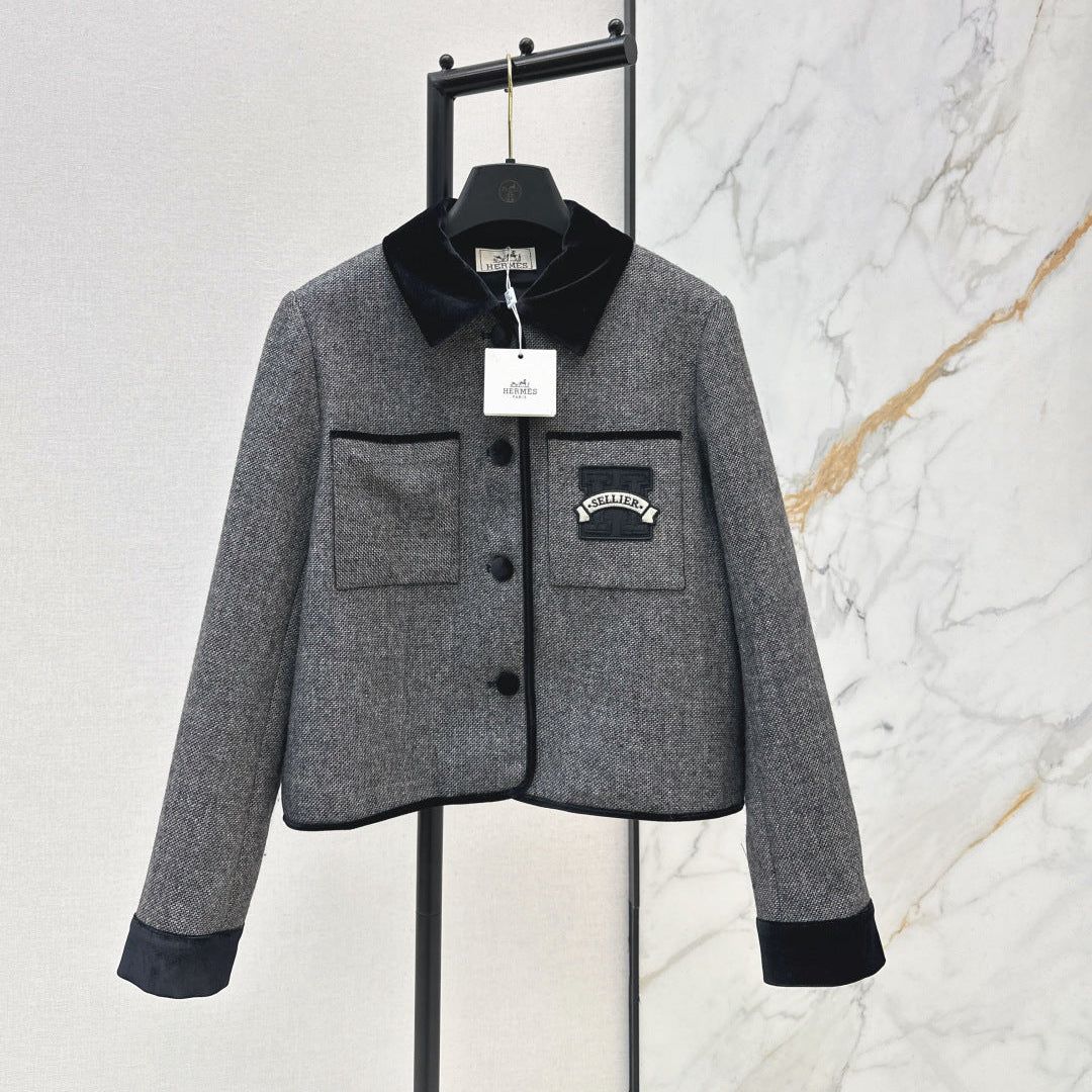 HERMES HERMES 25S SHORT JACKET 336