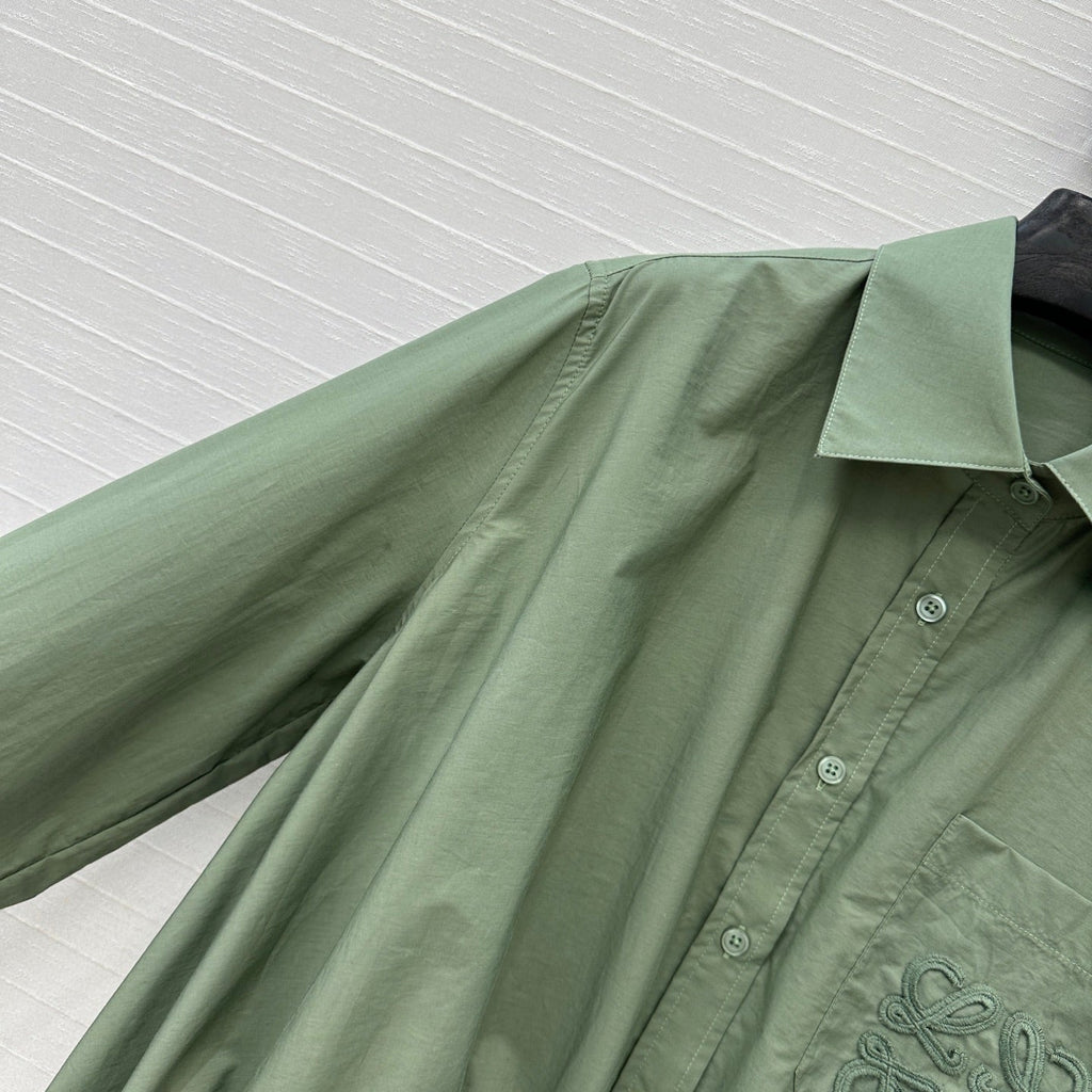 Loewe T-shirt Green Cotton