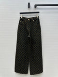 LOUIS VUITTON LV DENIM PANTS WITH LOGO 264395