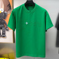 LOUIS VUITTON LV EMERALD GREEN COTTON T-SHIRT 239465