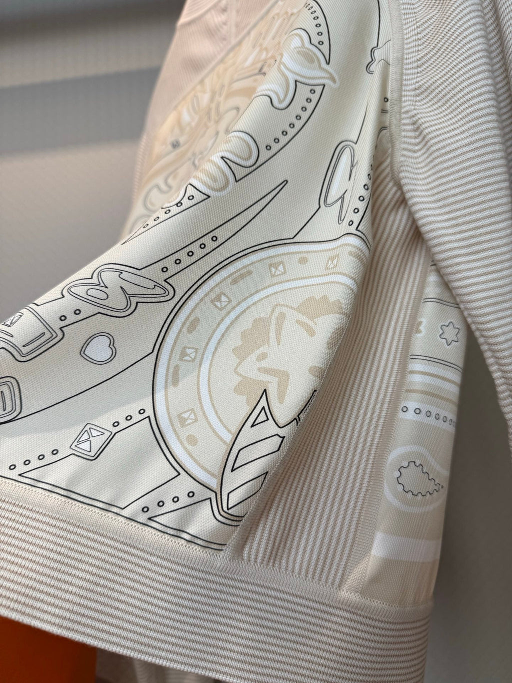 HERMES 25S SILK JACKET 458