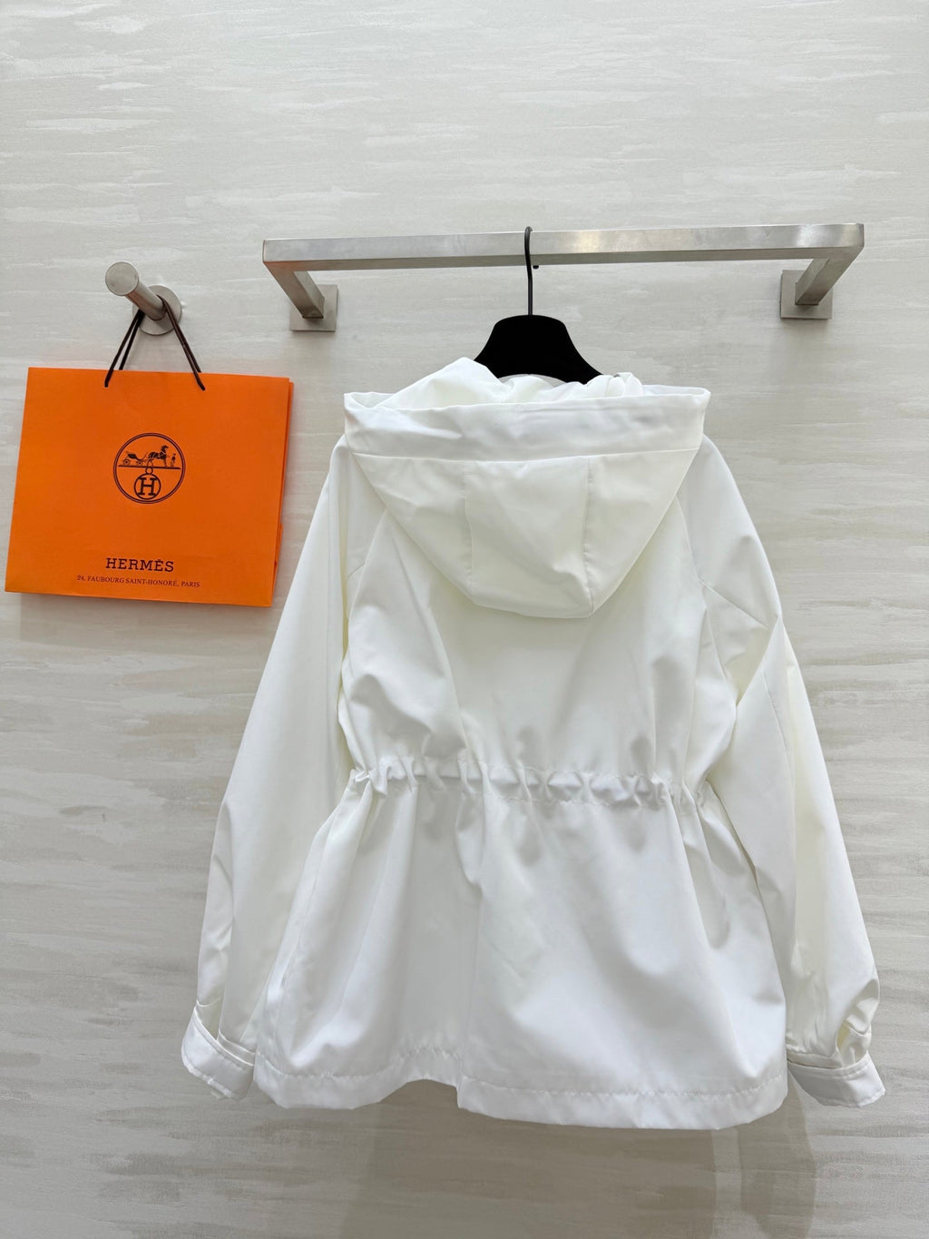 HERMES 25S HOODED JACKET 073