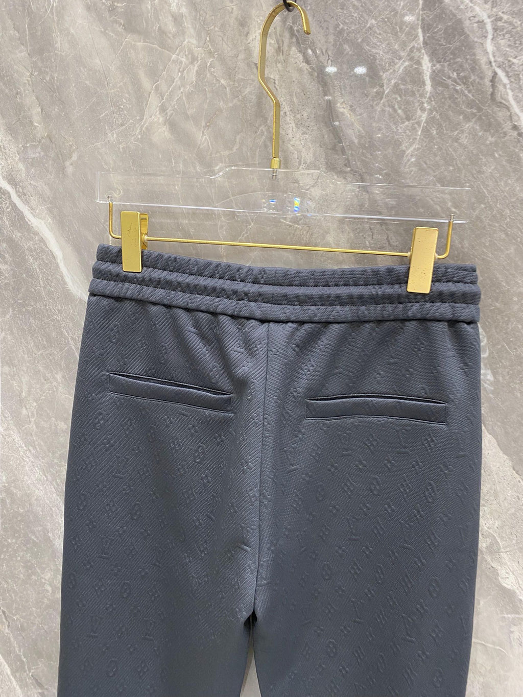 LOUIS VUITTON LV DARK GRAY TROUSERS 239483
