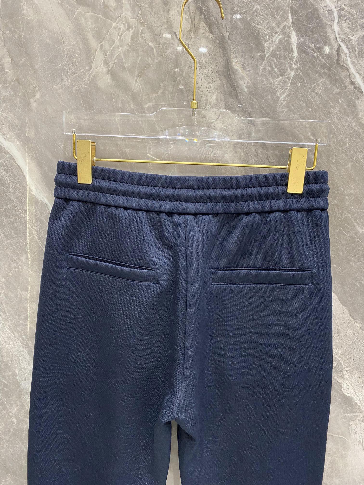 LOUIS VUITTON LV NAVY BLUE TROUSERS 239482