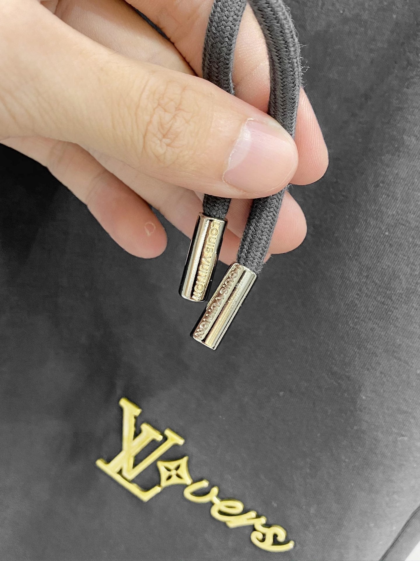 LOUIS VUITTON LV DARK GRAY TROUSERS 239478
