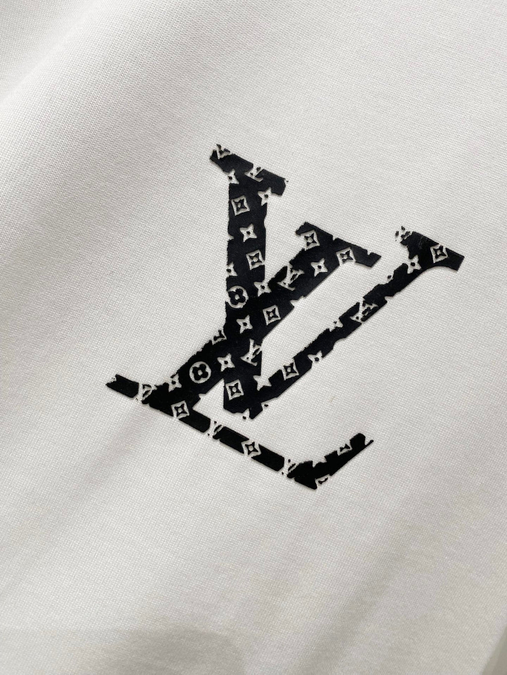LOUIS VUITTON LV WHITE COTTON T-SHIRT 238840