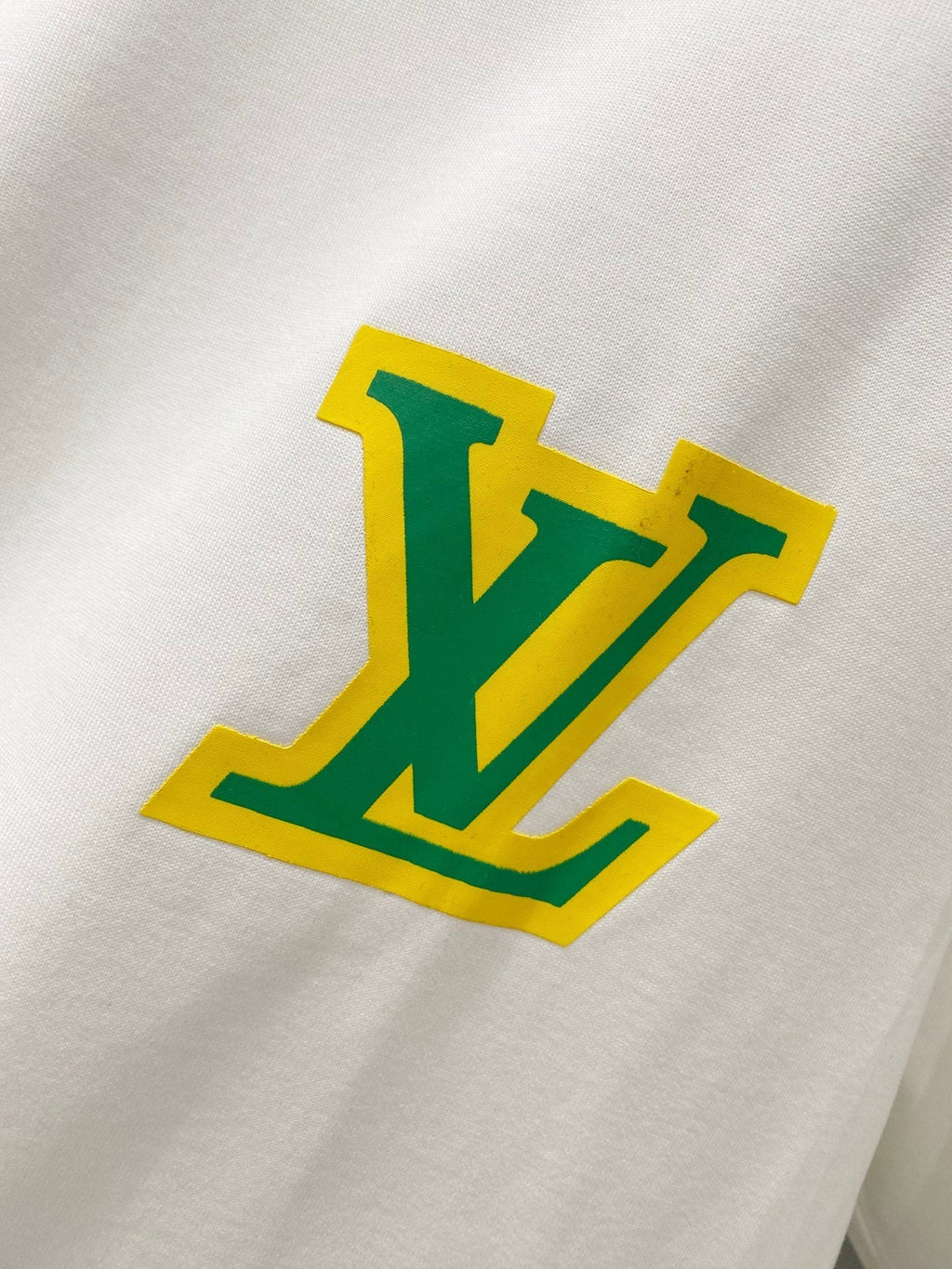 LOUIS VUITTON LV WHITE COTTON T-SHIRT 238846