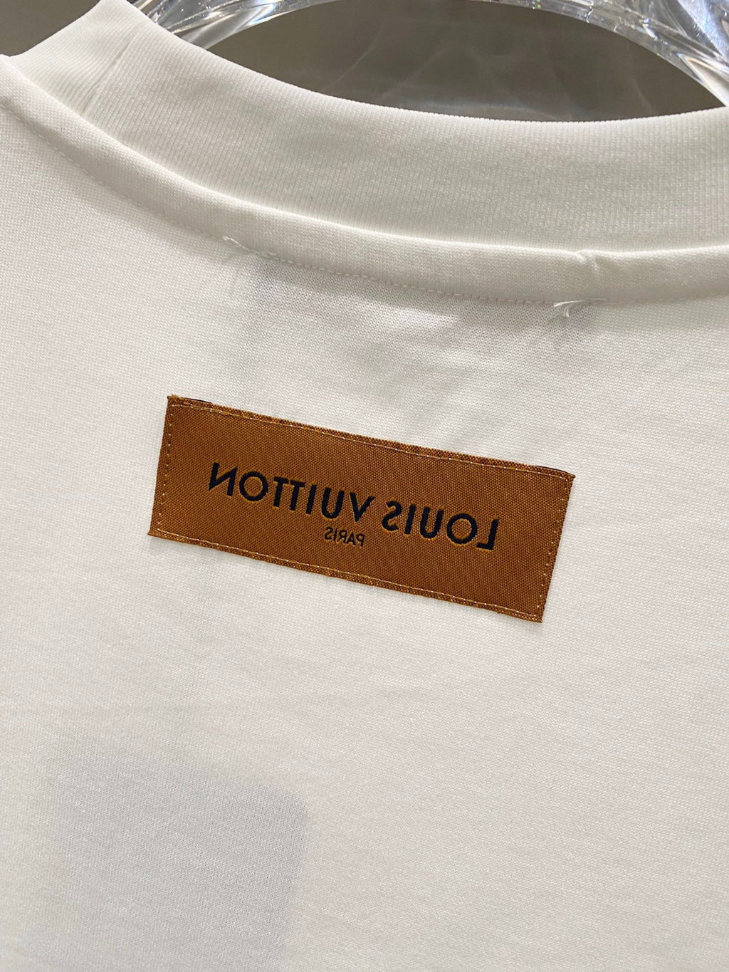 LOUIS VUITTON LV WHITE COTTON T-SHIRT 238846