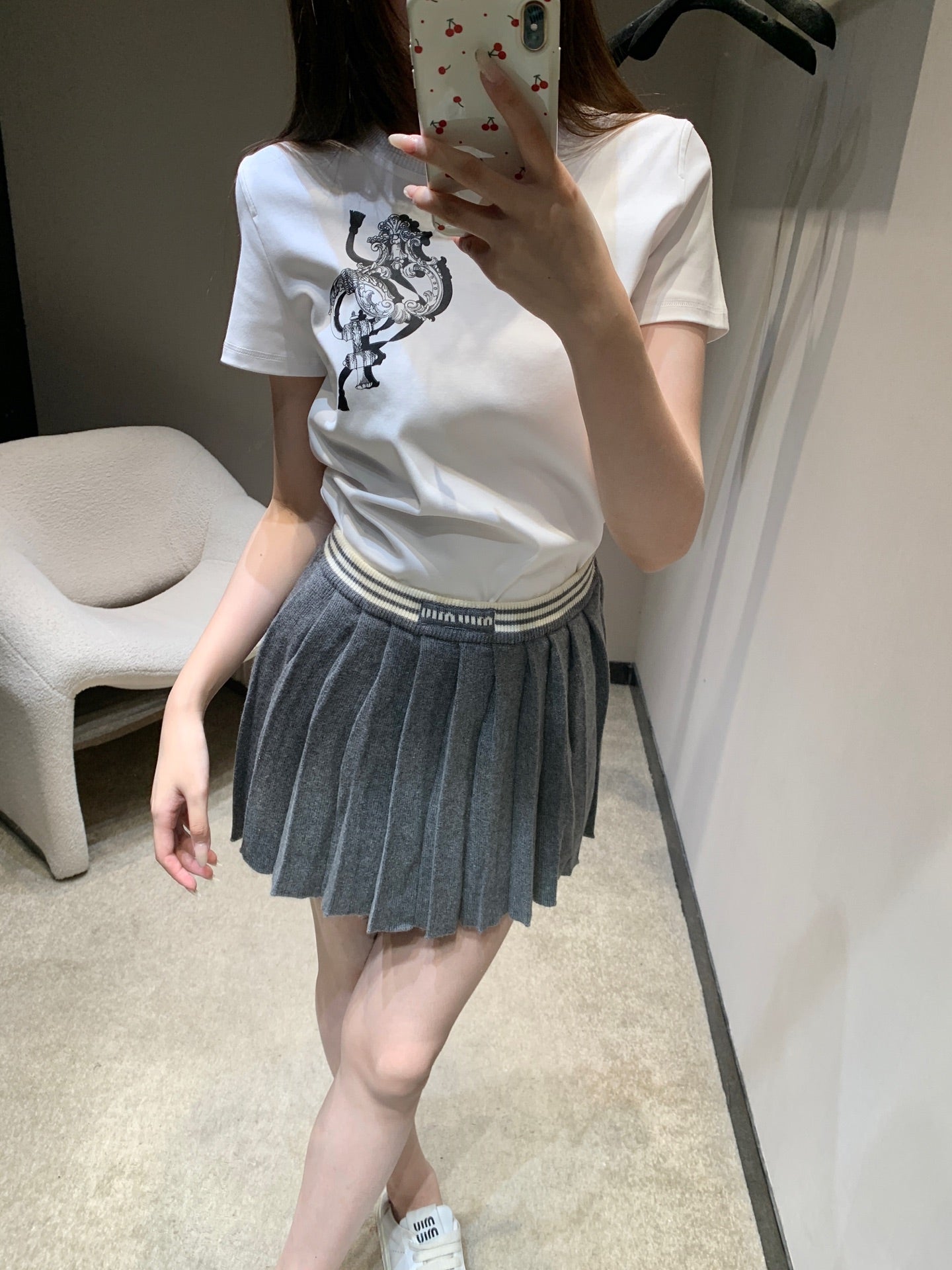 HERMES HERMES 25S SHORT-SLEEVE CREW NECK T-SHIRT 345