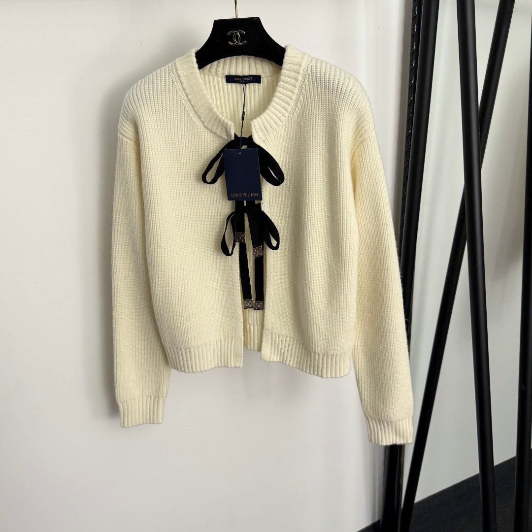 LOUIS VUITTON LV 25S WOOL CARDIGAN 0033
