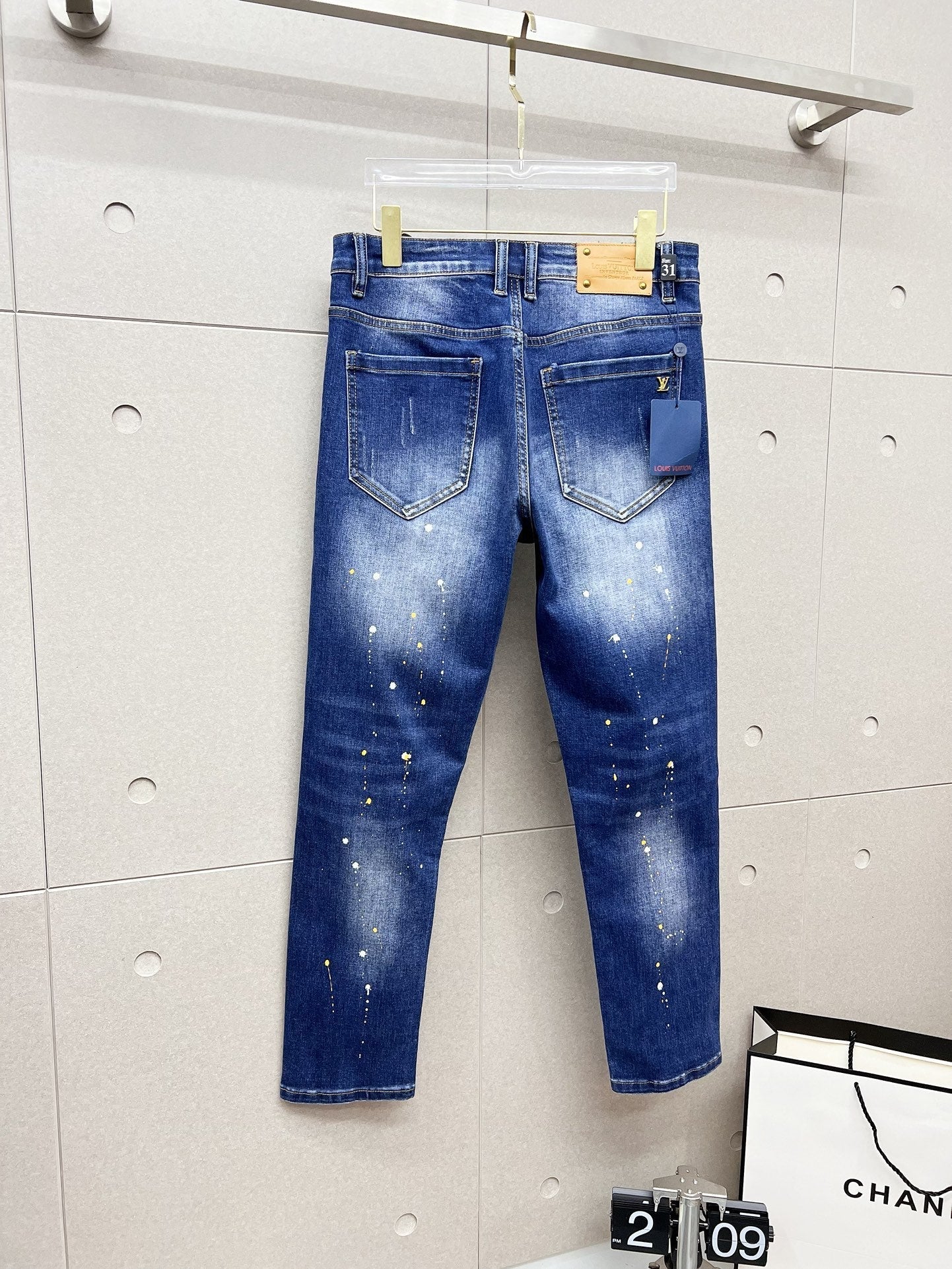 LOUIS VUITTON LV BLUE DENIM JEAN 239501
