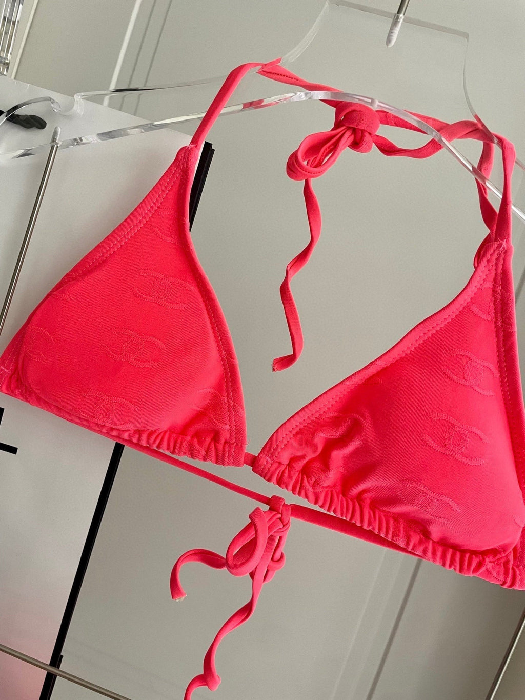 CHANEL BIKINI SWIMSUIT SET IN PINK 627833