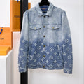 LOUIS VUITTON LV LIGHT BLUE MONOGRAM DENIM JACKET 239529