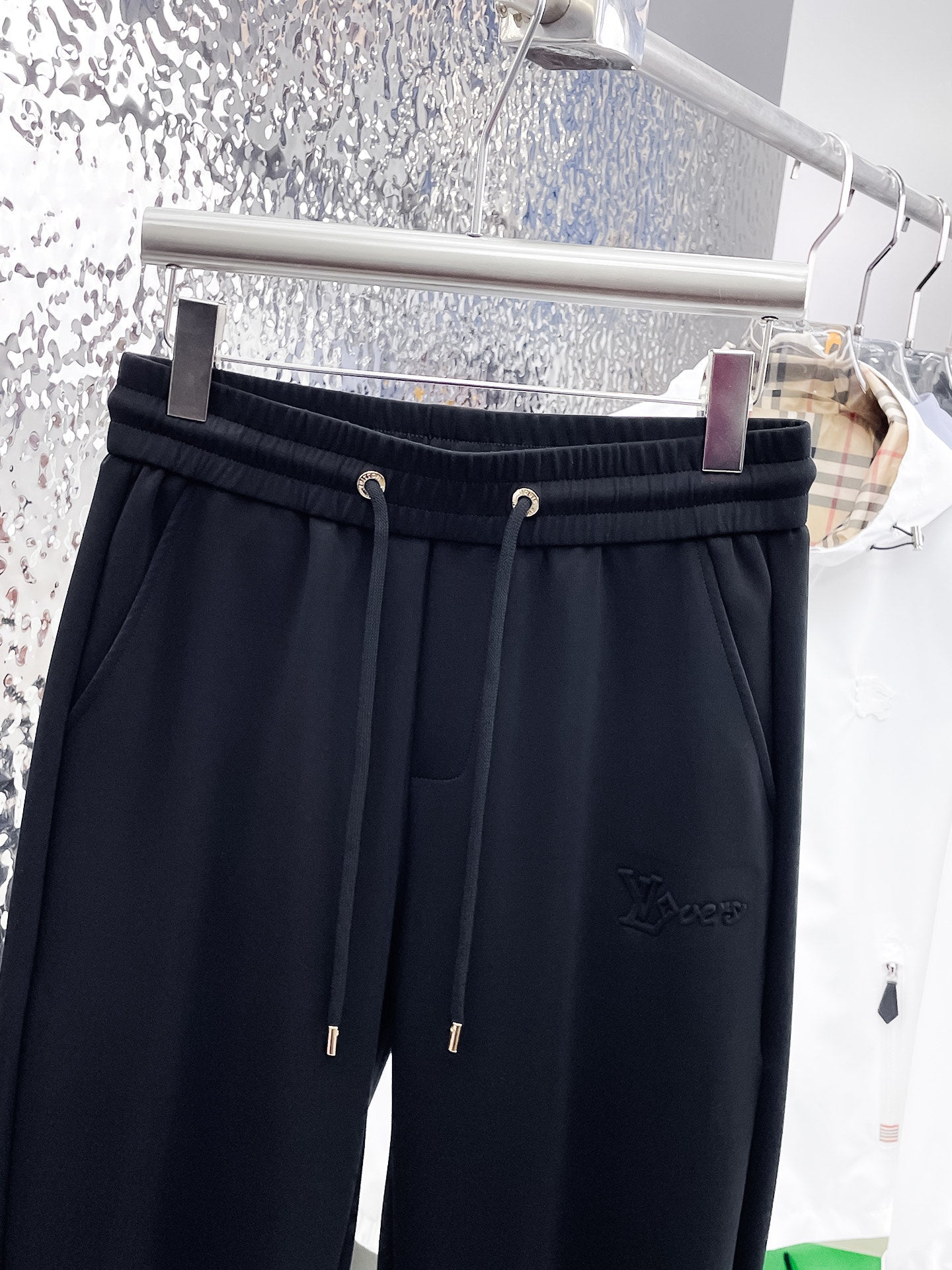 LOUIS VUITTON LV BLACK TROUSERS 239508