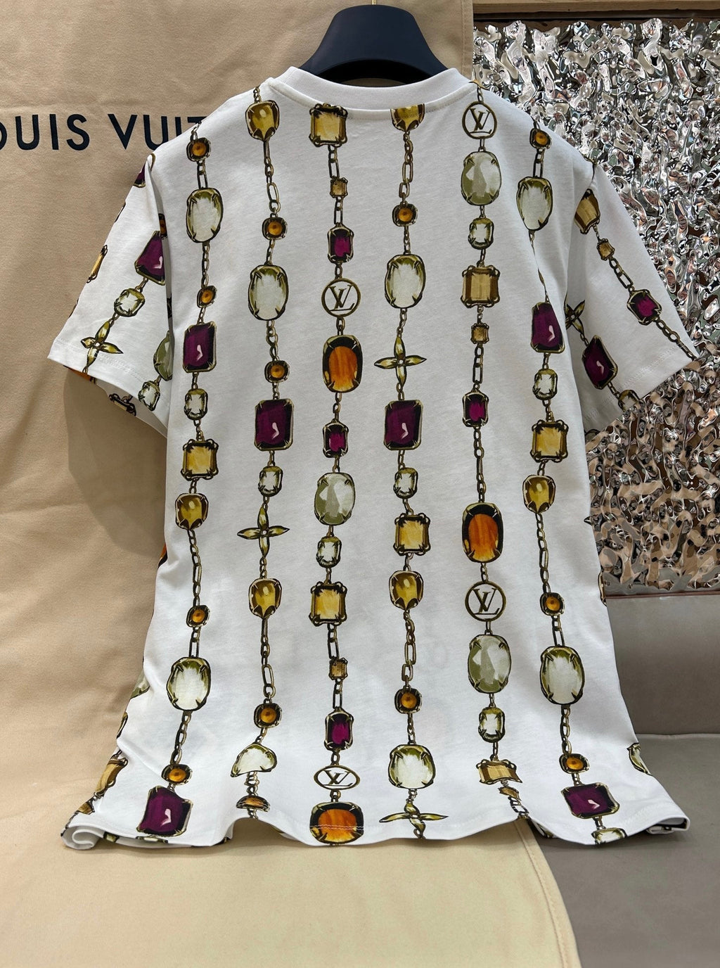 LOUIS VUITTON LV T SHIRT 25S IN COTTON 266298
