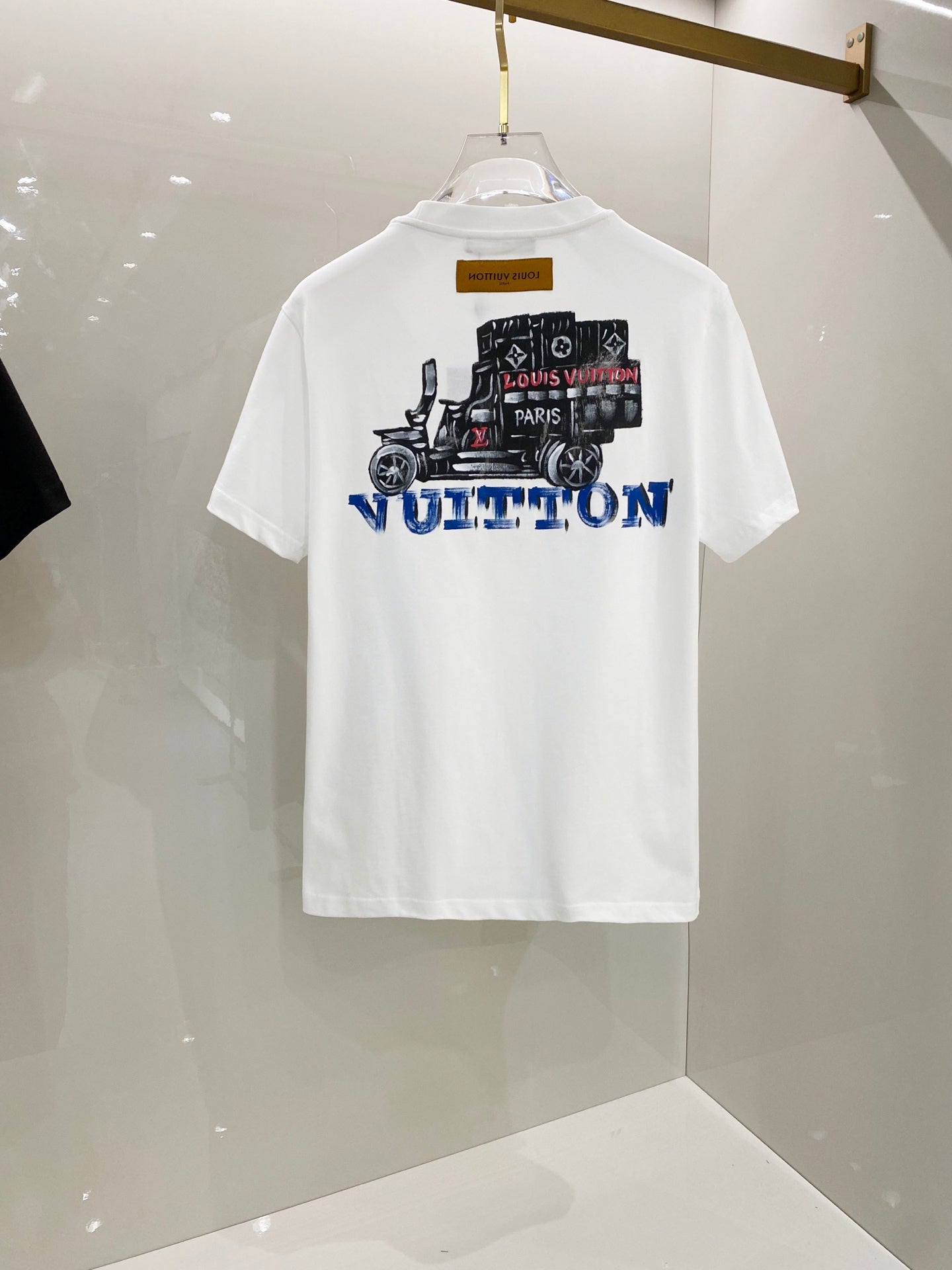 LOUIS VUITTON LV T-SHIRT WHITE COTTON 238849