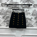 LOUIS VUITTON LV 25S HIGH WAIST A-LINE SHORT DRESS 263093