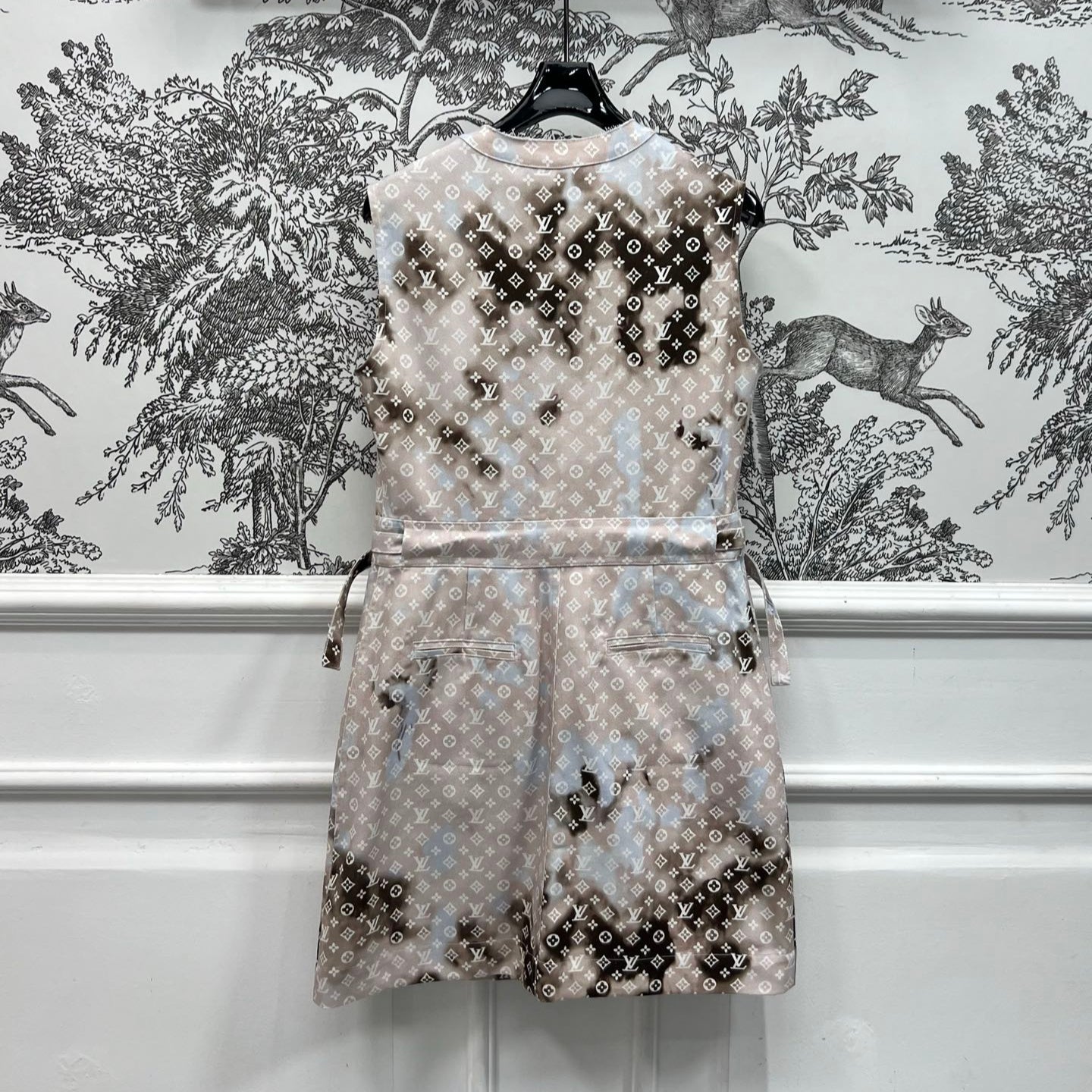 LOUIS VUITTON LV SLEEVELESS DENIM DRESS 274592