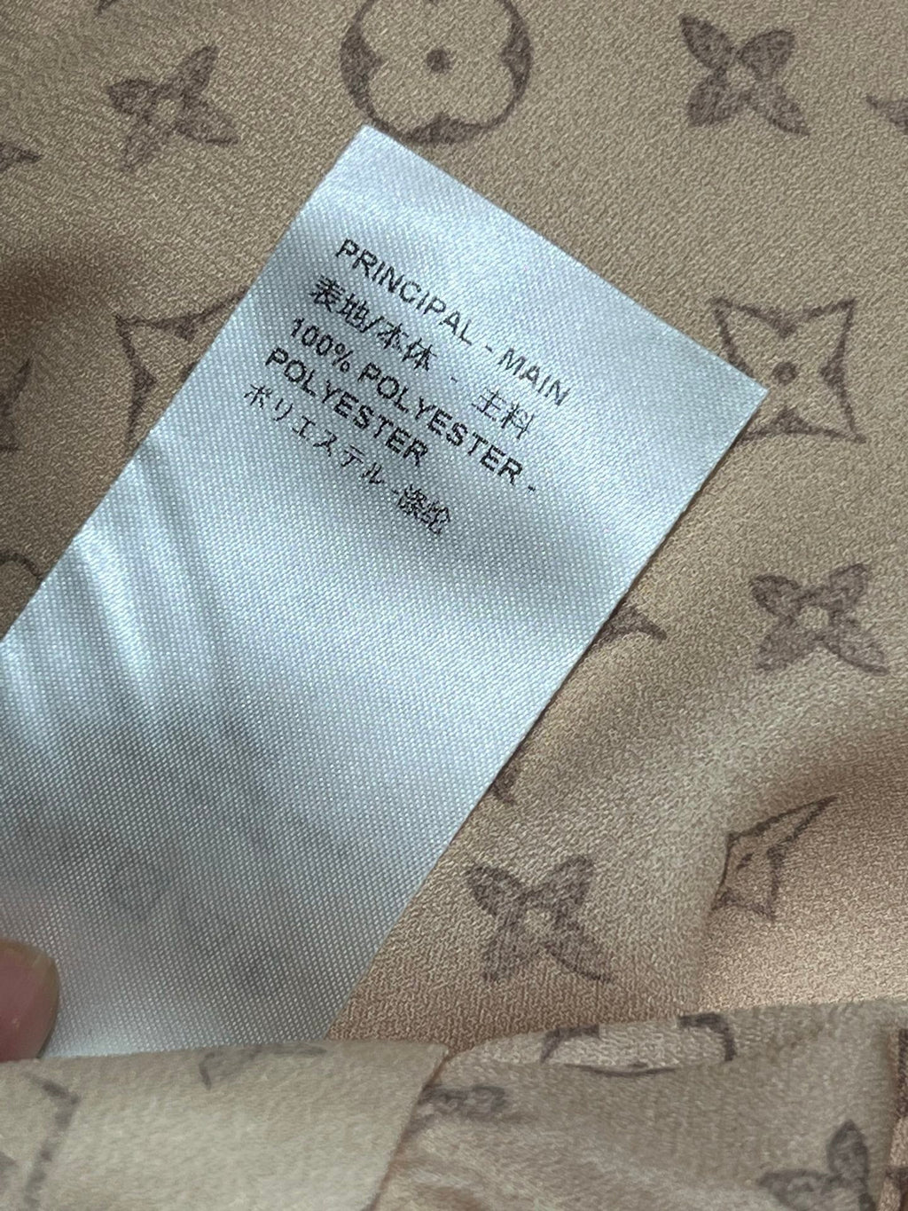 LOUIS VUITTON LV MONOGRAM BUTTON DOWN DRESS 274496
