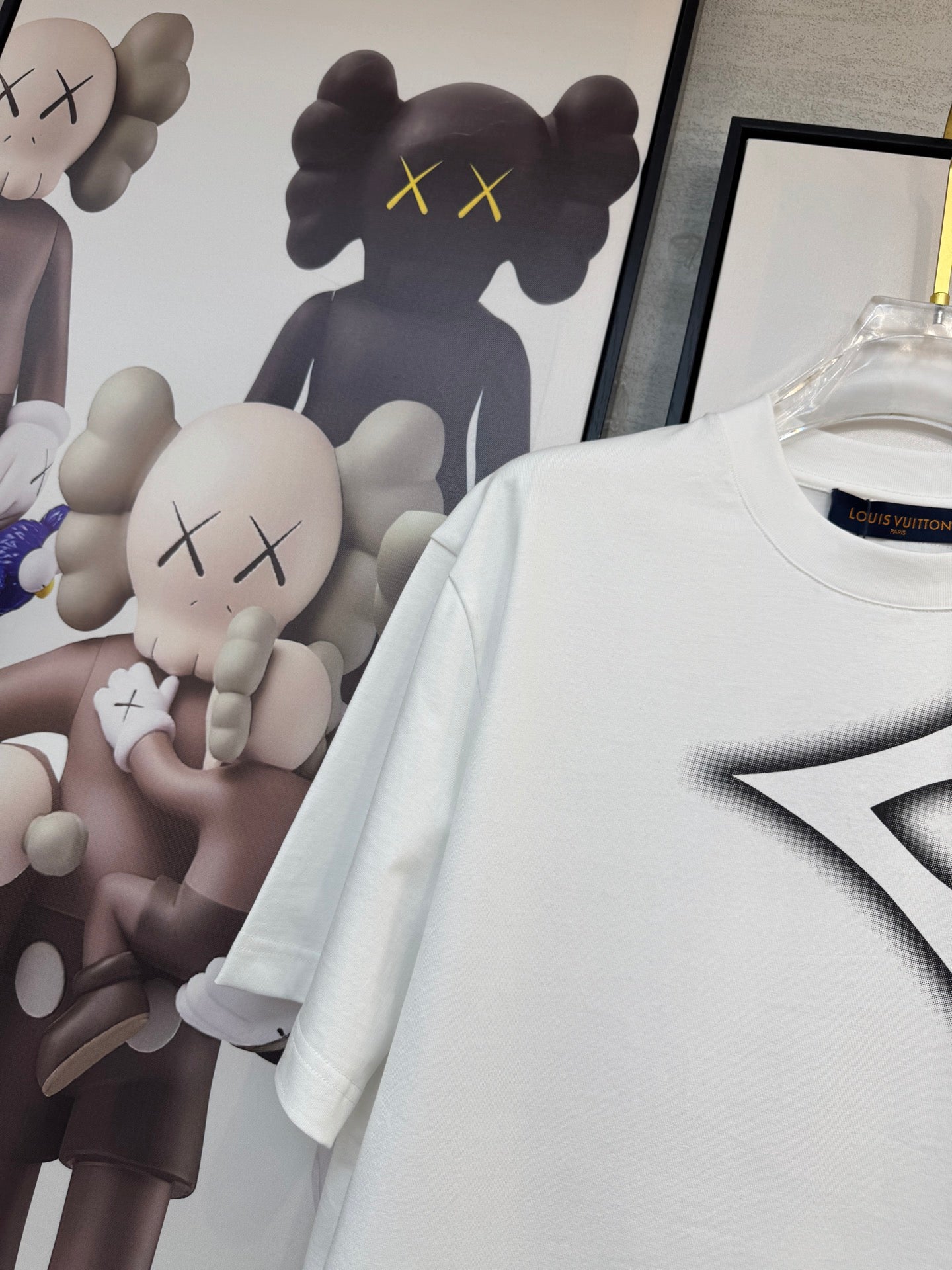 LOUIS VUITTON LV WHITE COTTON T-SHIRT 238912