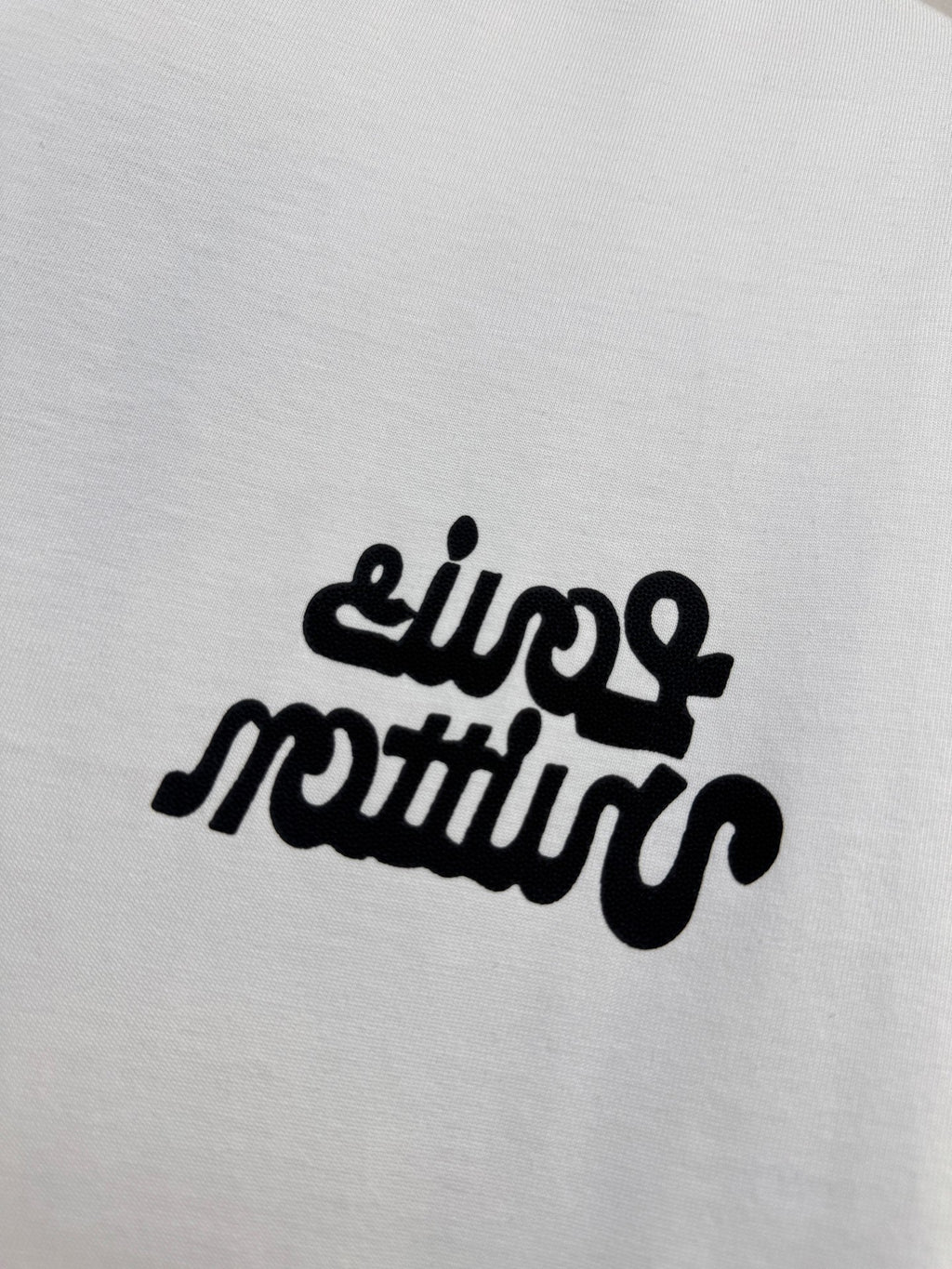 LOUIS VUITTON LV T-SHIRT IN WHITE COTTON FABRIC 238920