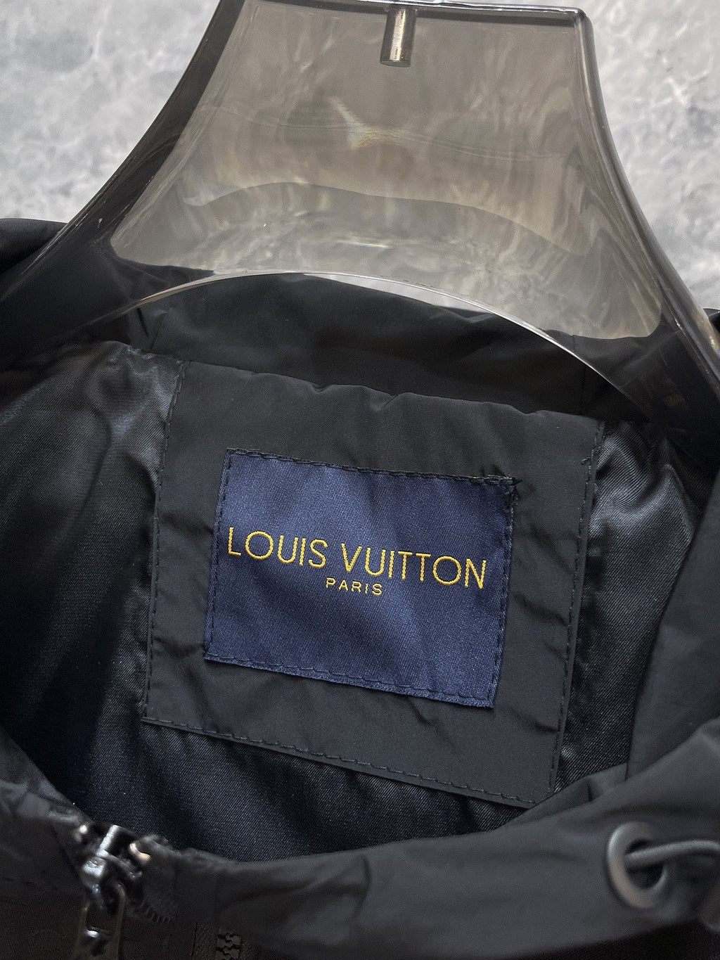 LOUIS VUITTON LV BLACK MONOGRAM JACKET 239558