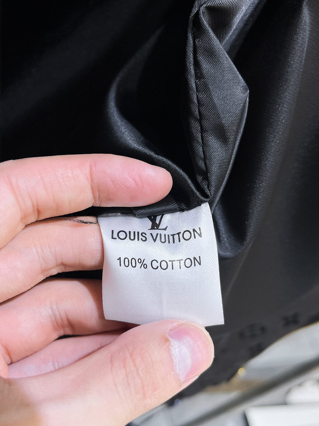 LOUIS VUITTON LV BLACK MONOGRAM JACKET 239560