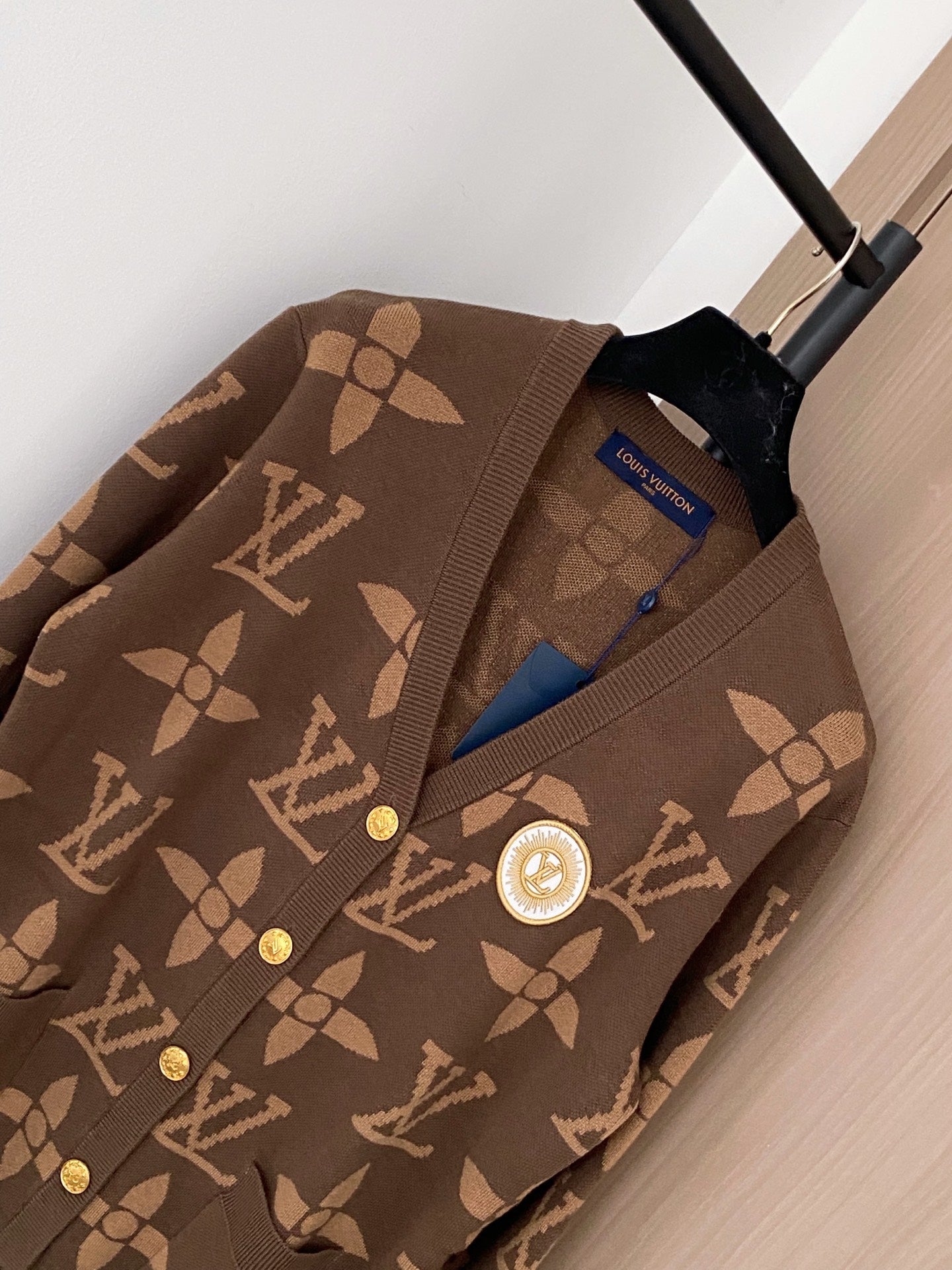 LOUIS VUITTON LV 25S CARDIGAN JACKET 89270