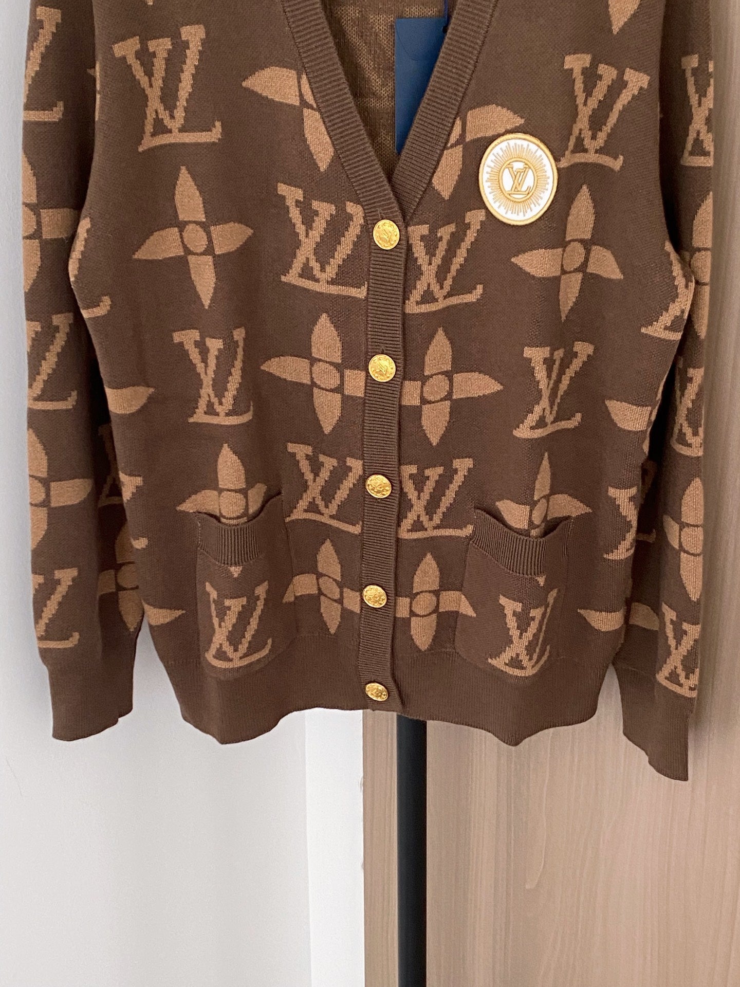 LOUIS VUITTON LV 25S CARDIGAN JACKET 89270