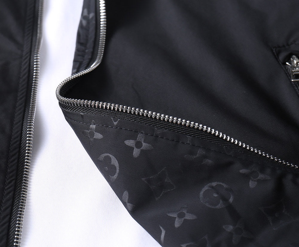 LOUIS VUITTON LV BLACK DOUBLE-SIDED JACKET 239168