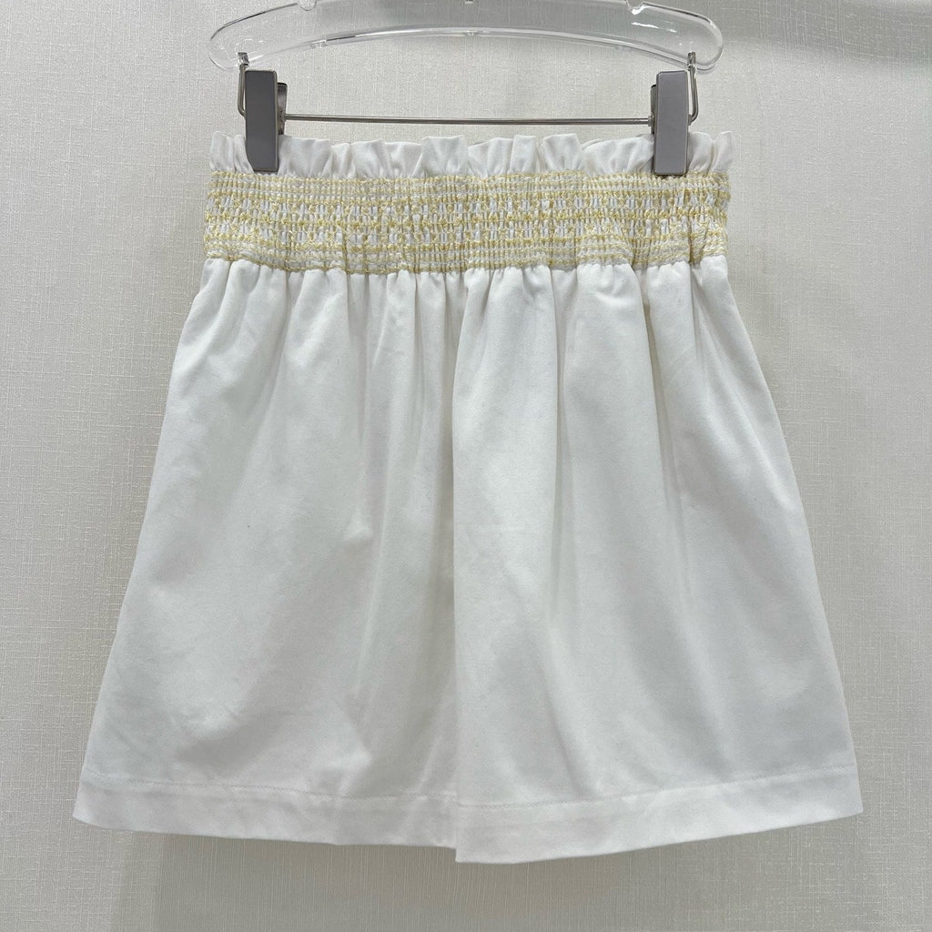 HERMES HIGH-WAISTED PLEATED SKIRT 269255