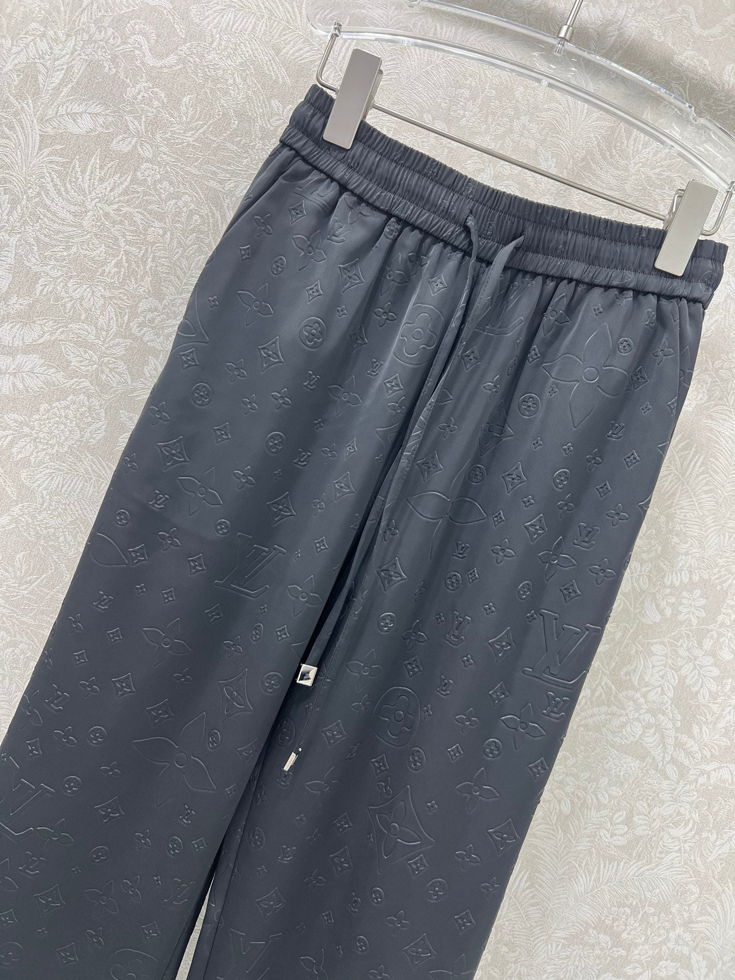 LOUIS VUITTON LOUIS VUITTON WIDE-LEG PANTS WITH MONOGRAM PATTERN 275196