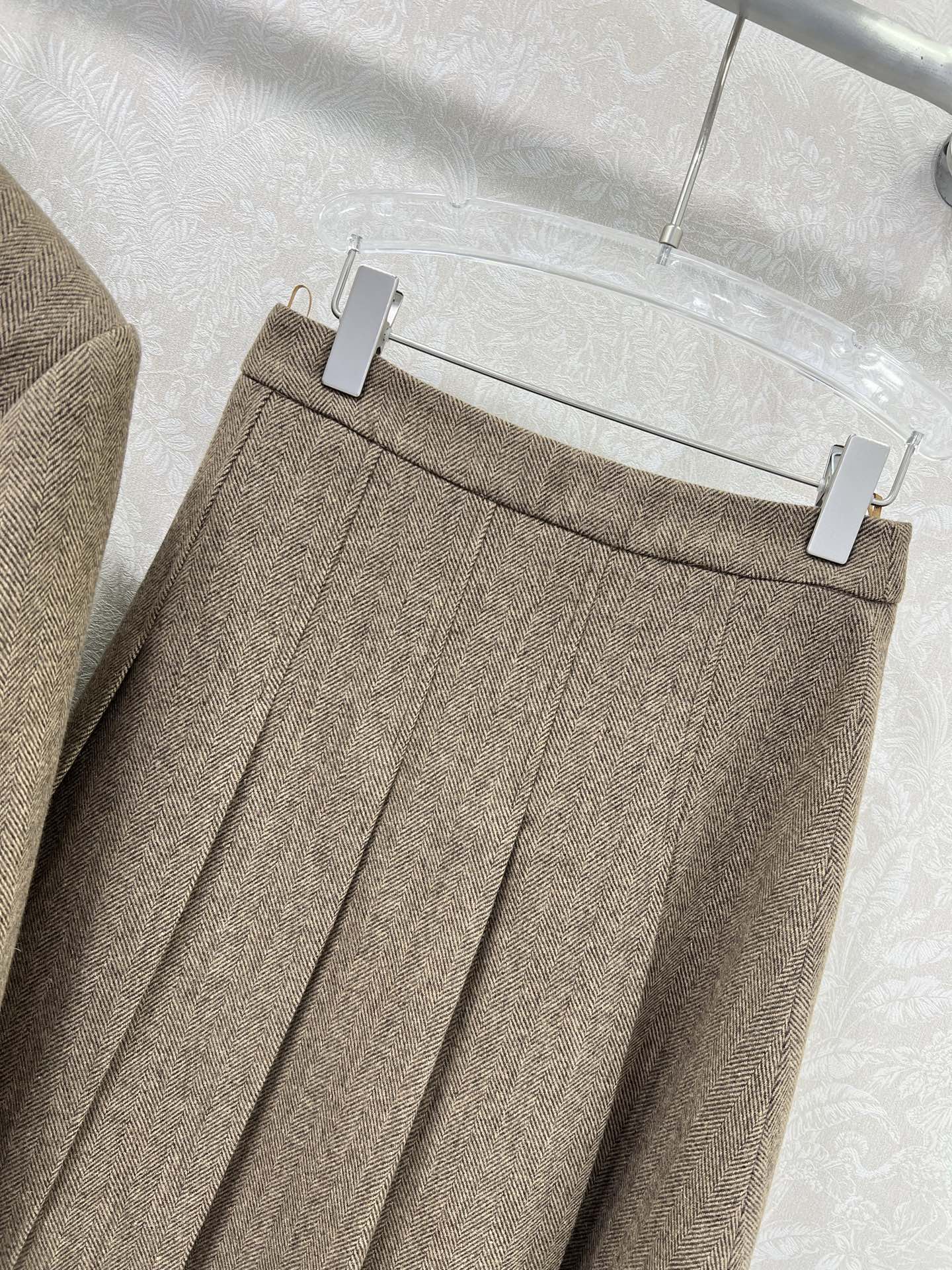 CELINE 26S BLAZER SKIRT SET 791194